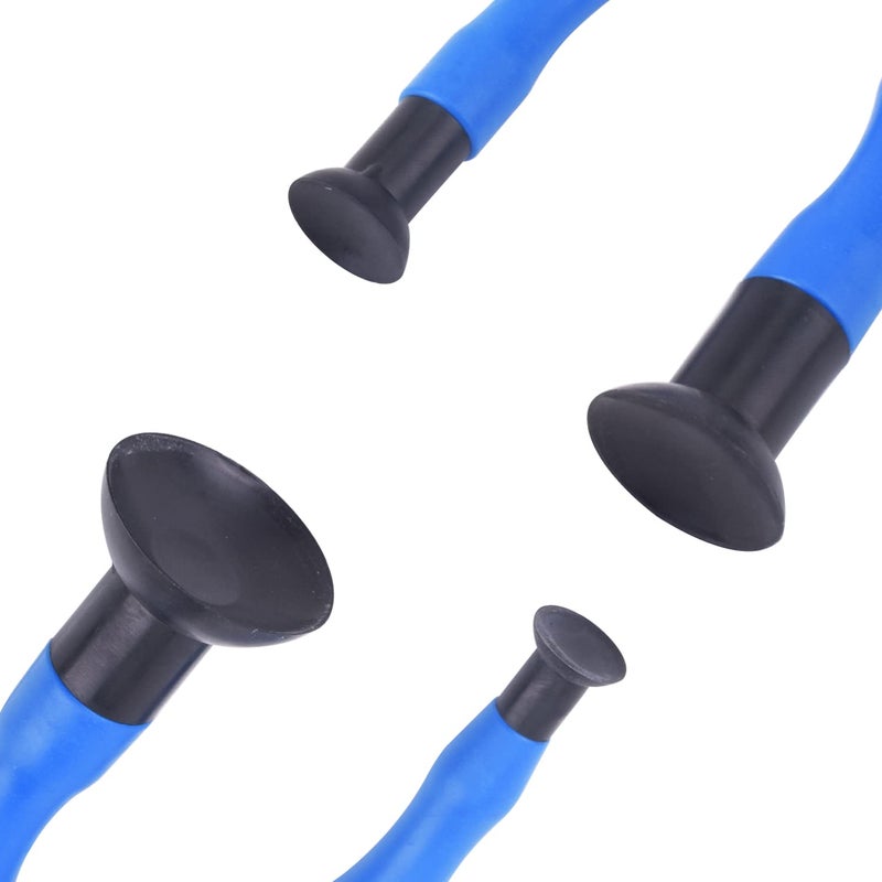 DEDC مجموعة أدوات طحن صمامات مزدوجة النهاية DEDC 2PCS مع أكواب شفط - Image 2